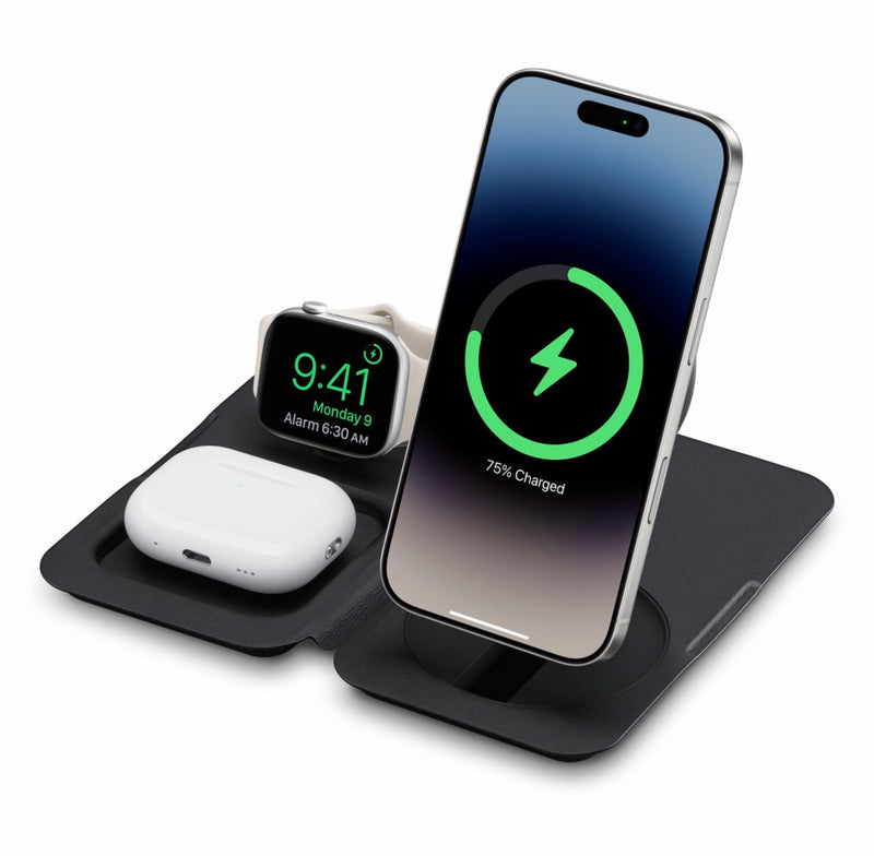 MagCharge Pro 3-in-1 Foldable Wireless Charging Station